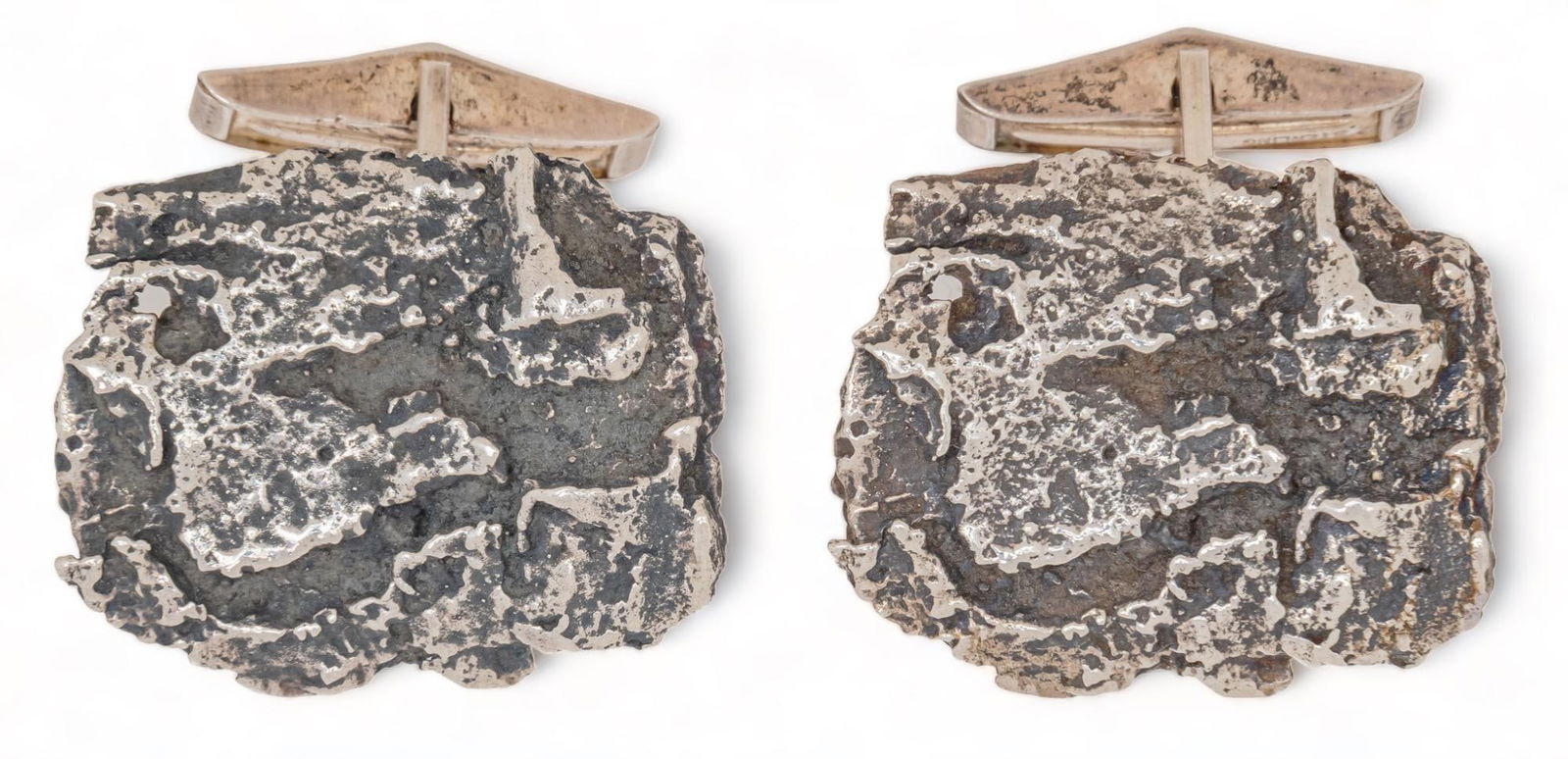 James Avery Sterling Silver Abstract Cuff Links (1 of 5)