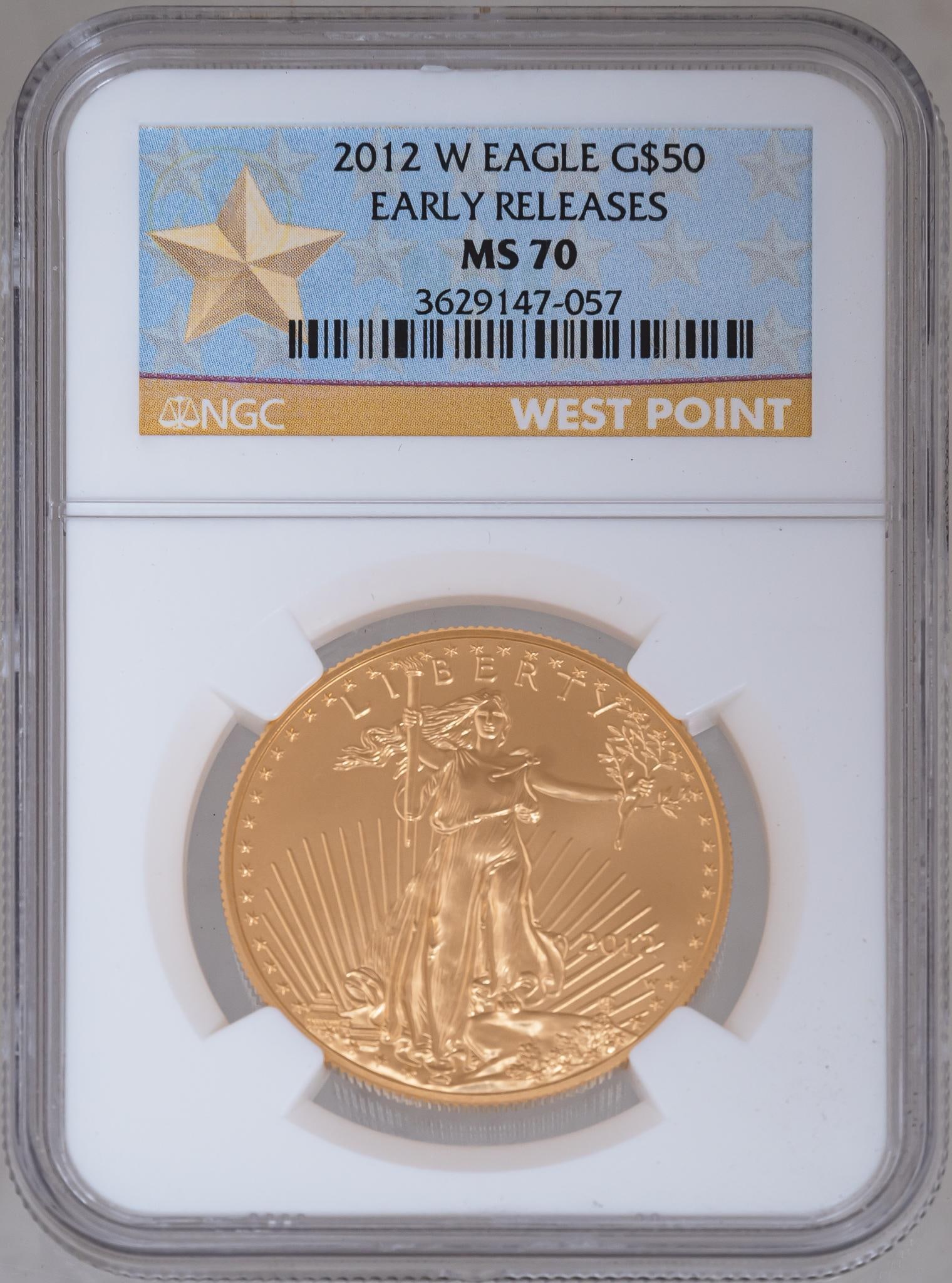 2012 $50 Gold Eagle Coin (1 of 4)