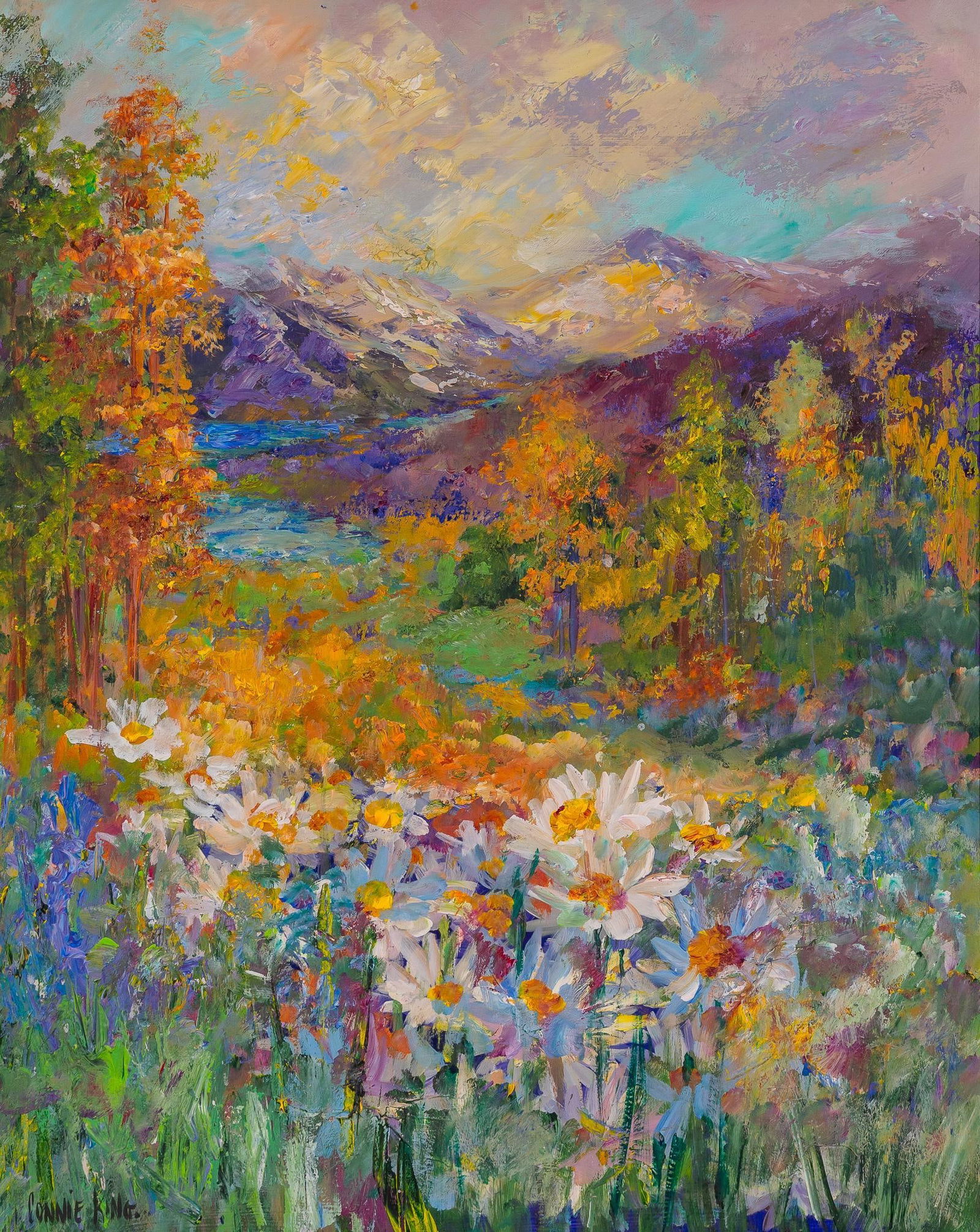 Connie King, Wildflower Landscape (1 of 5)