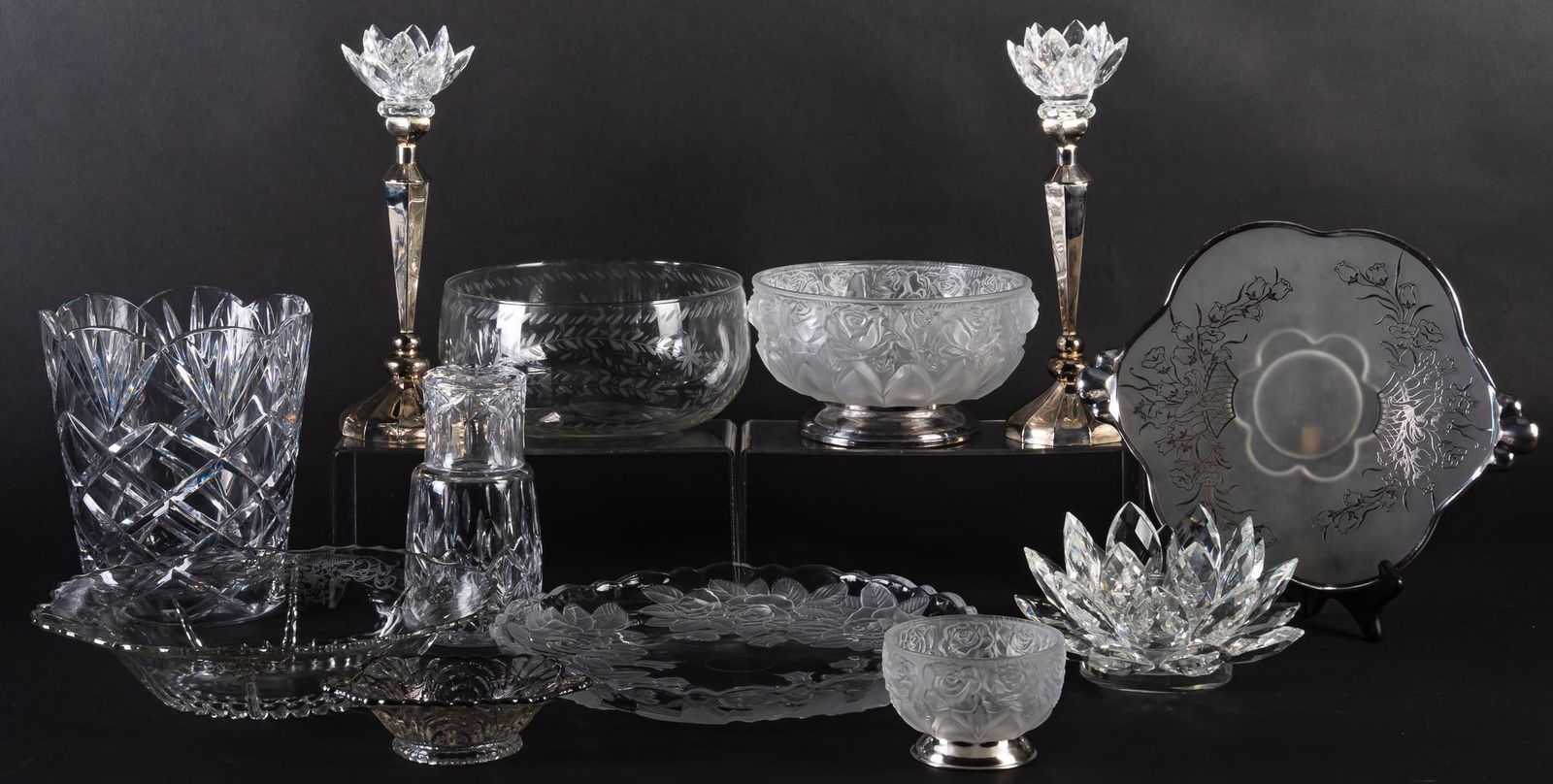 Collection of (12) Crystal and Glassware (1 of 20)