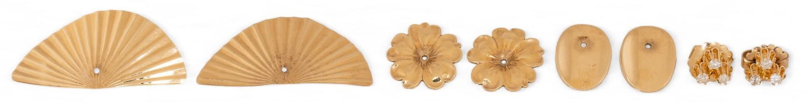 14K Gold Diamond Earrings (1 of 6)