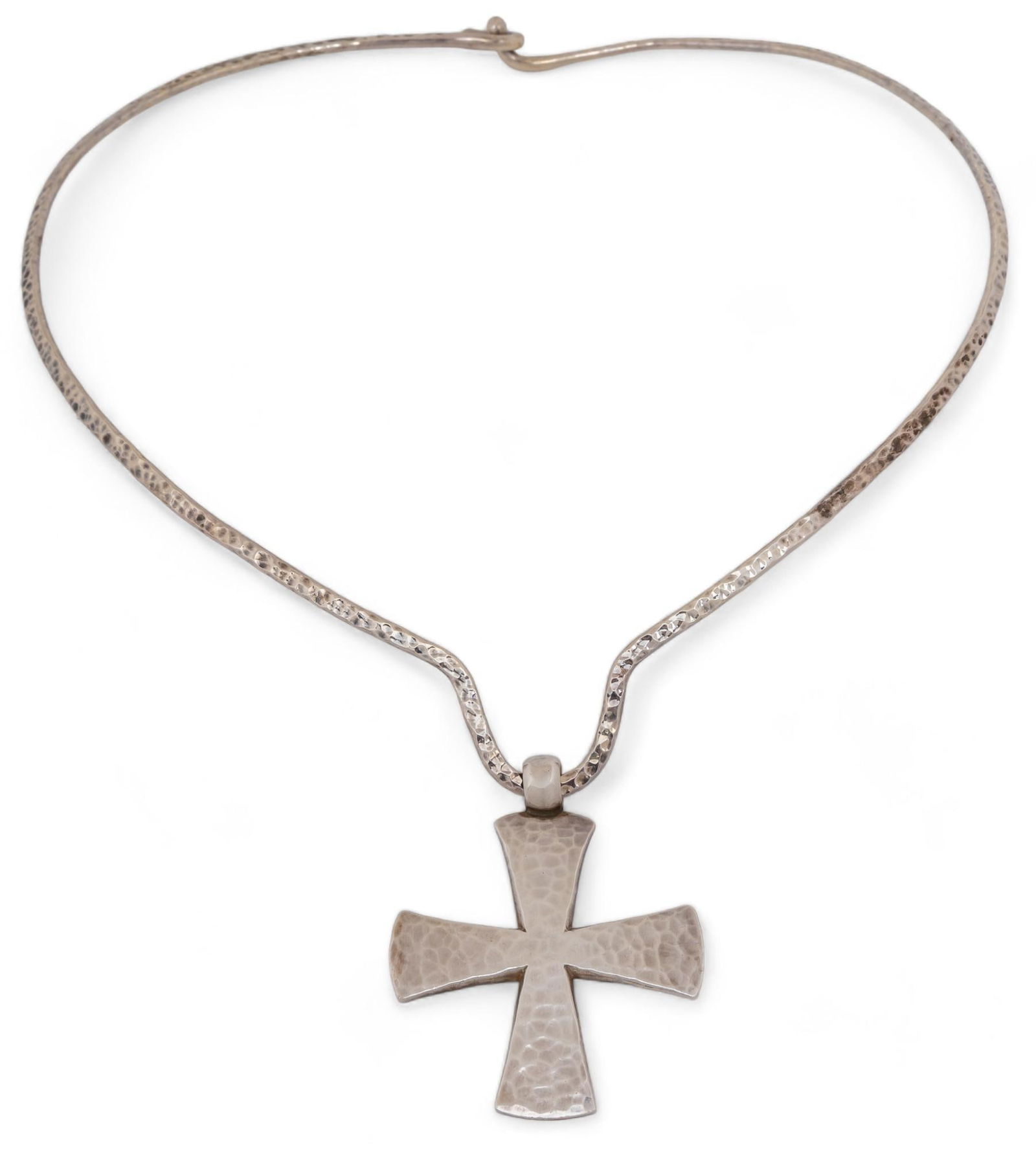Vintage James Avery Sterling Silver Cross Necklace (1 of 7)