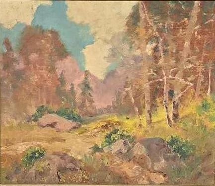 Early 20th C. Landscape Painting (1 of 2)
