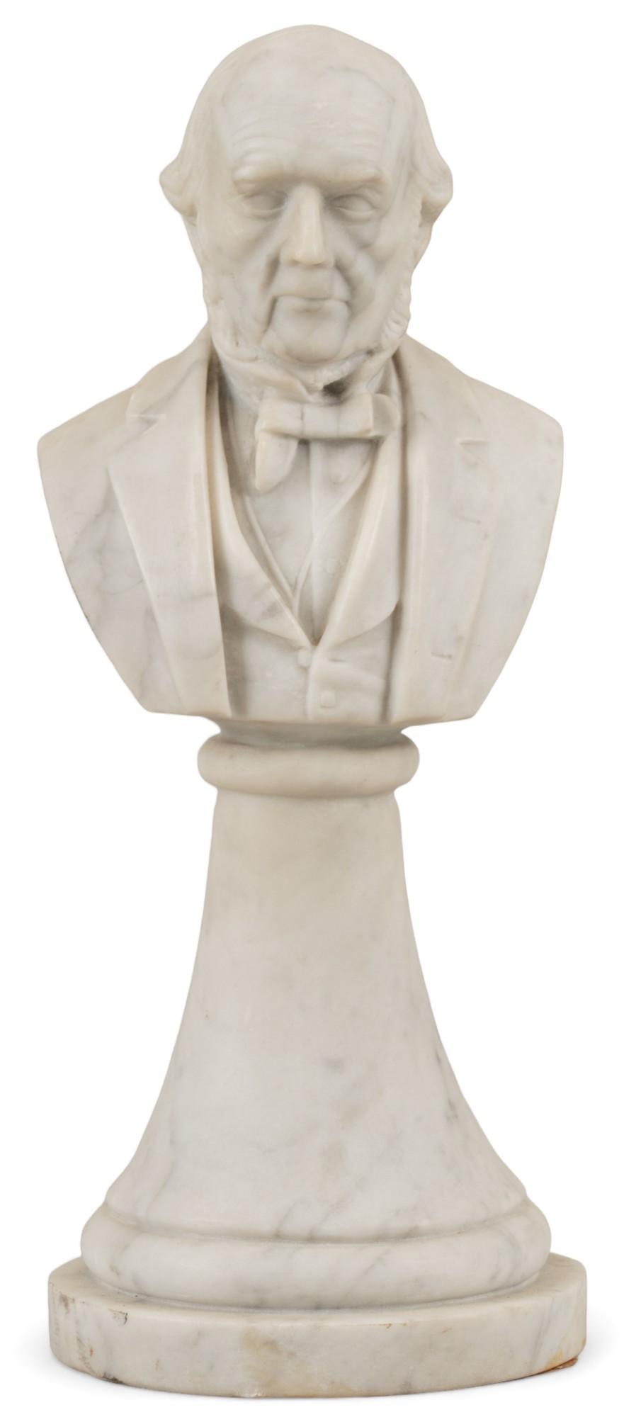 Marble Bust of William Gladstone (1 of 6)