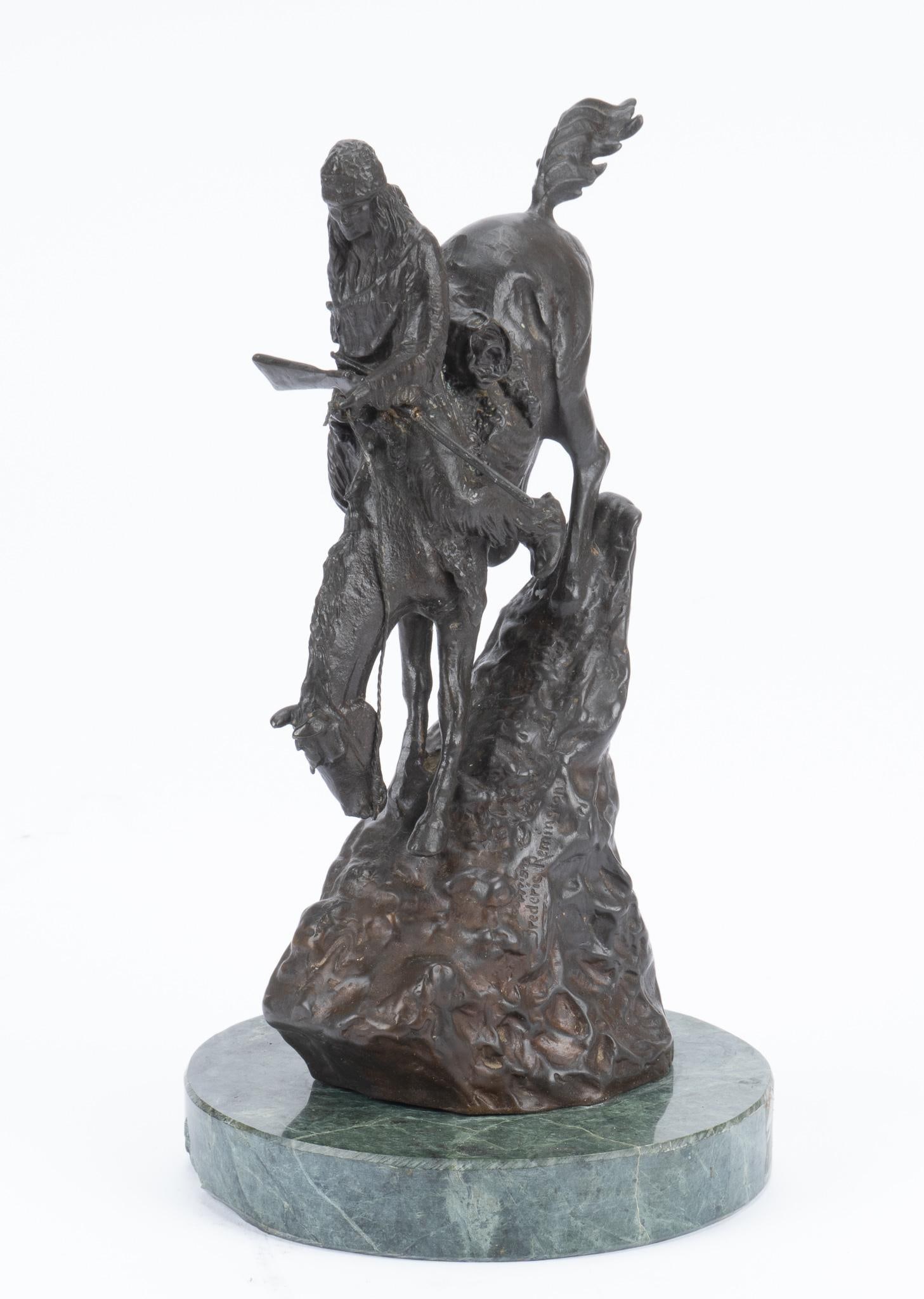 Frederic Remington (1861-1909), "Mountain Man" (1 of 5)