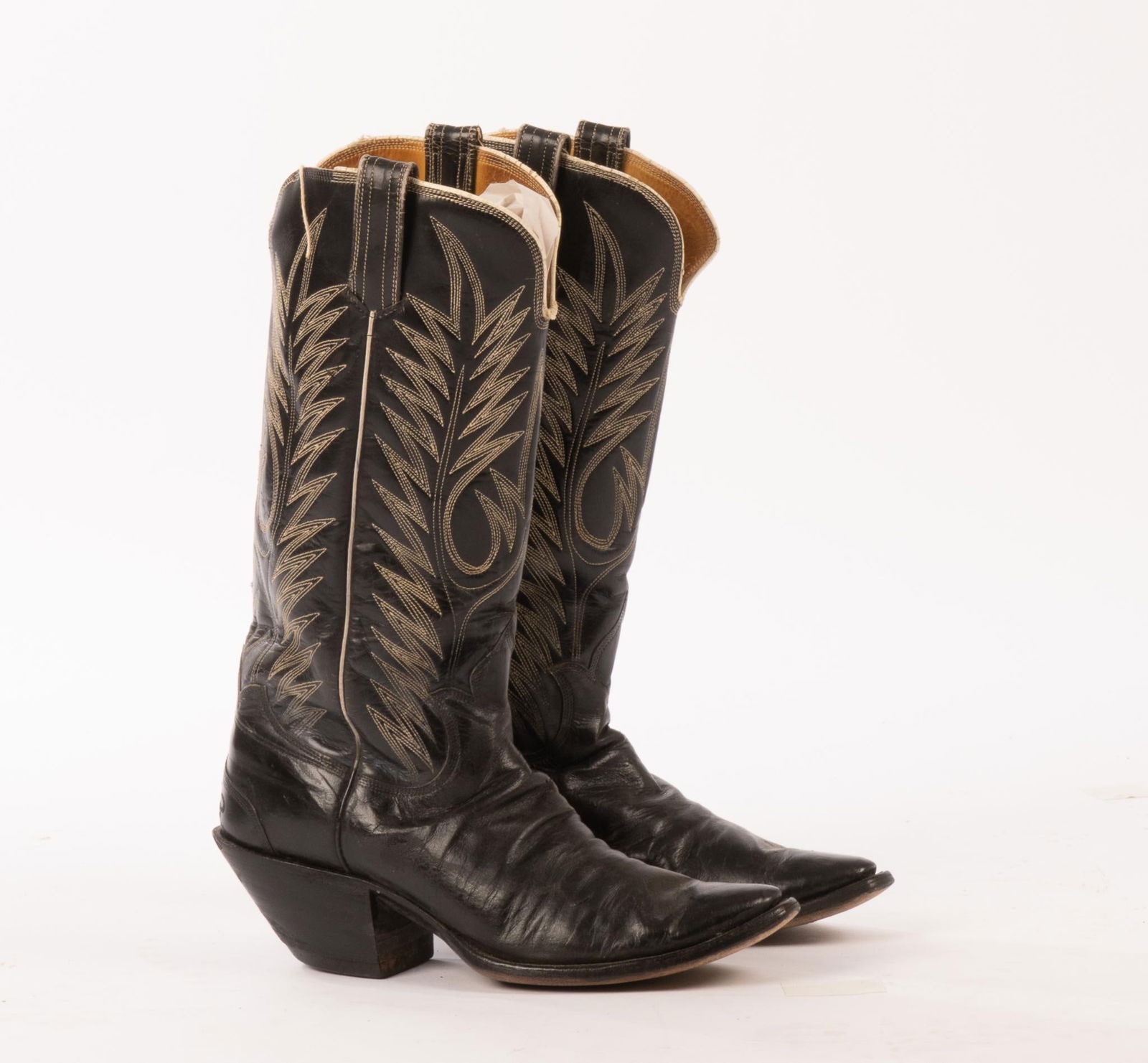 Early Custom High Top Cowboy Boots (1 of 4)