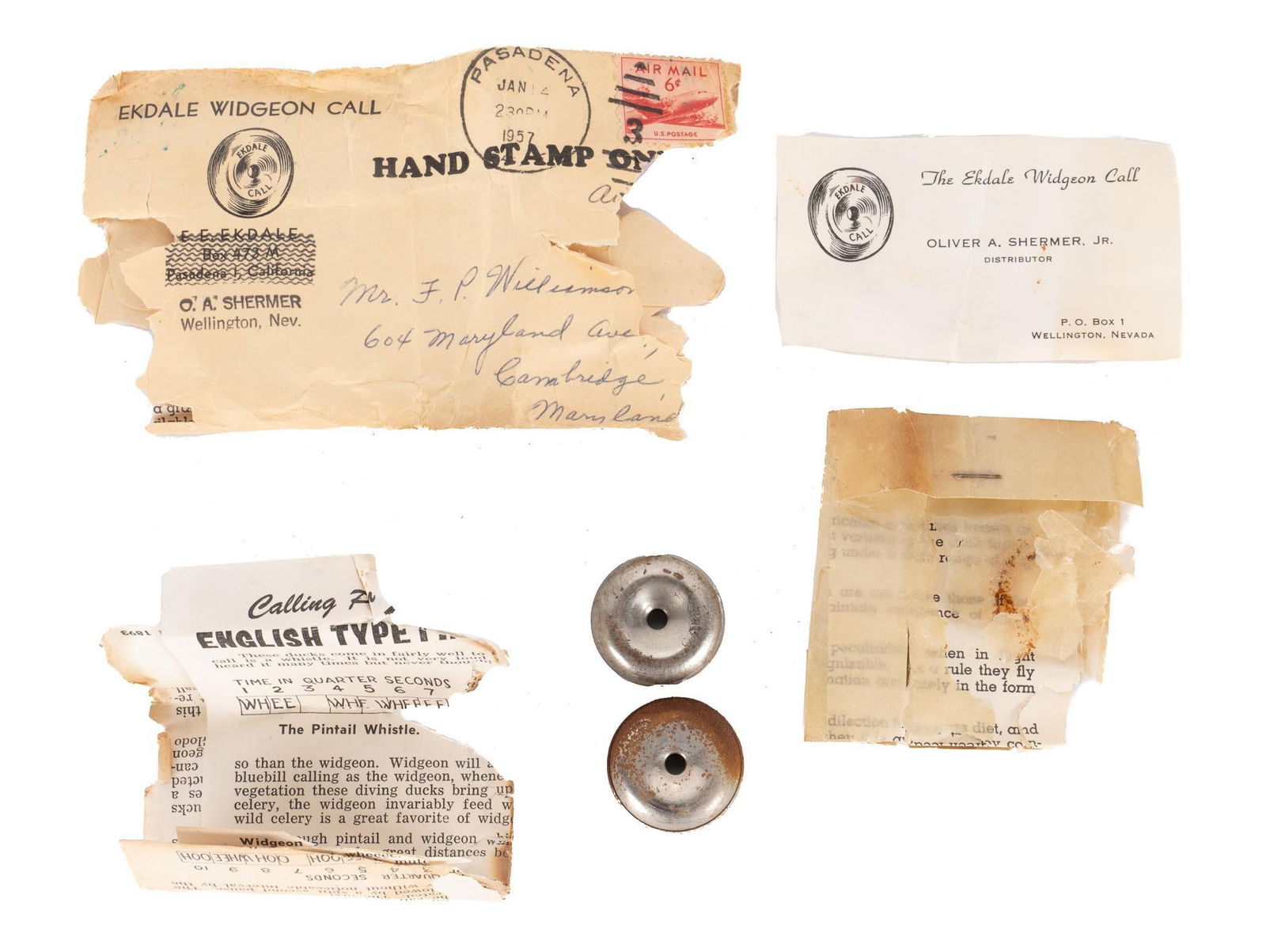 (2) Ekdale Widgeon Duck Calls (1 of 1)