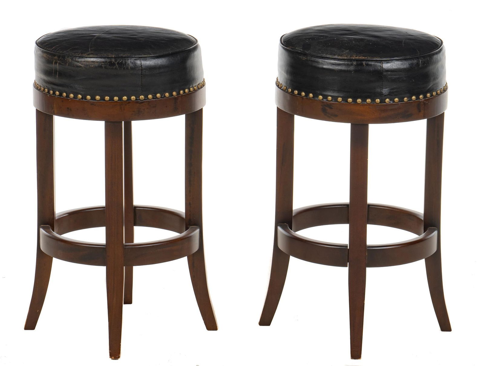 Pair of Ranch Style Bar Stools (1 of 4)