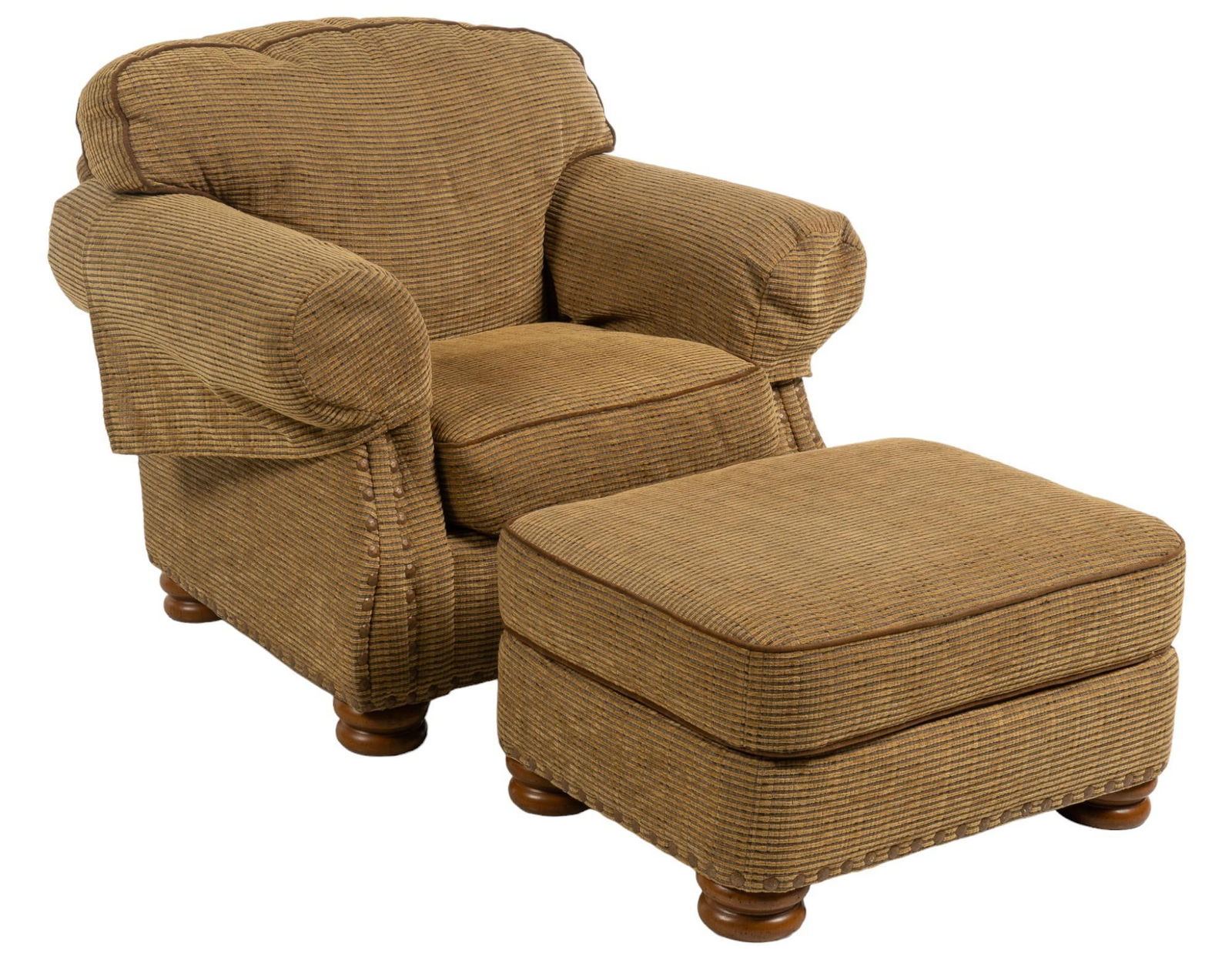 Taylor King, Armchair and Ottoman (1 of 9)