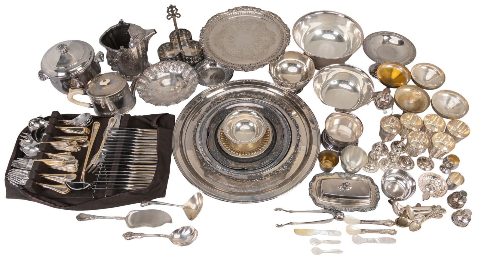 Collection of Silverplate Table Accessories (1 of 19)