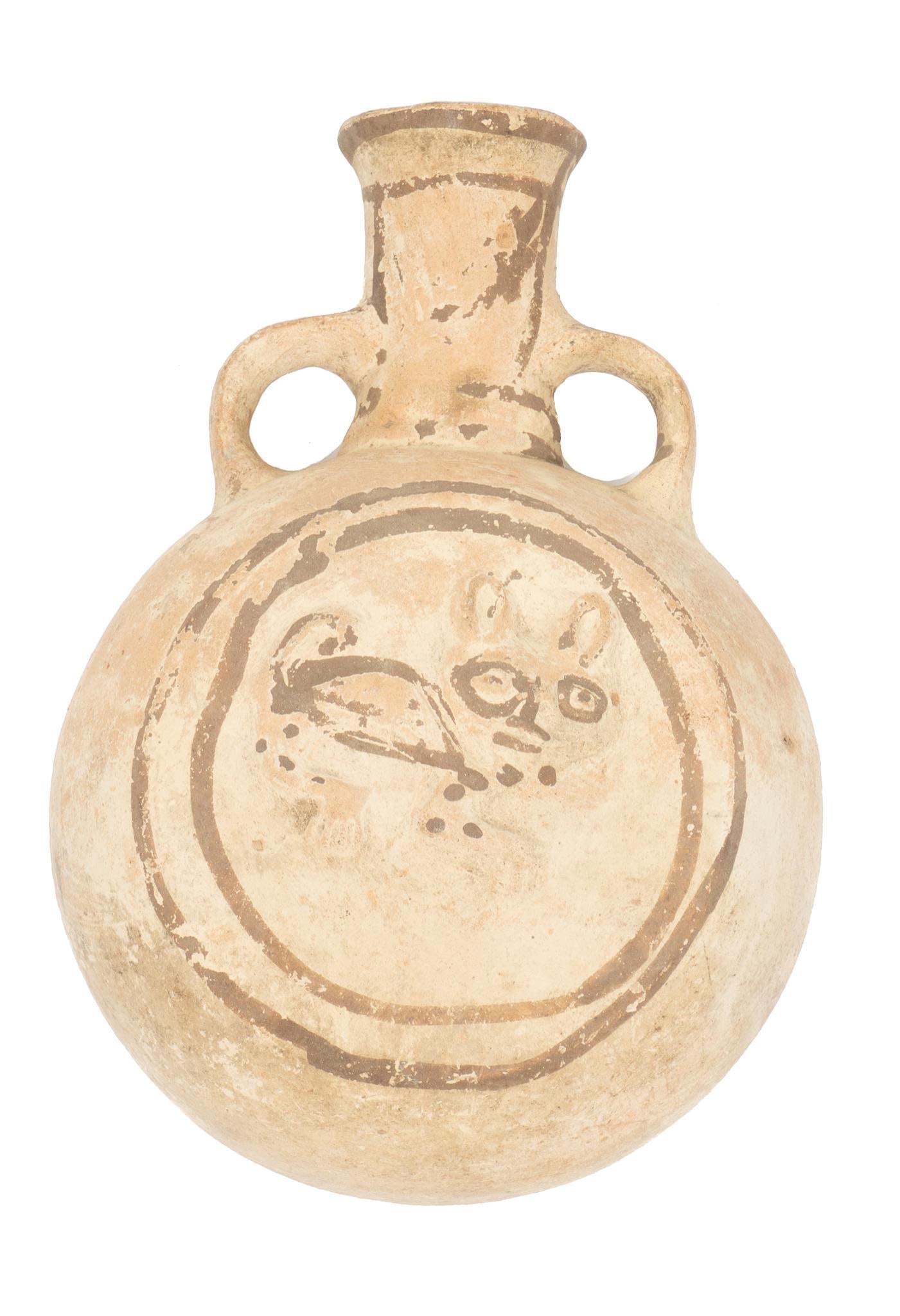 Peruvian Pottery, Chancay Vessel (1 of 3)