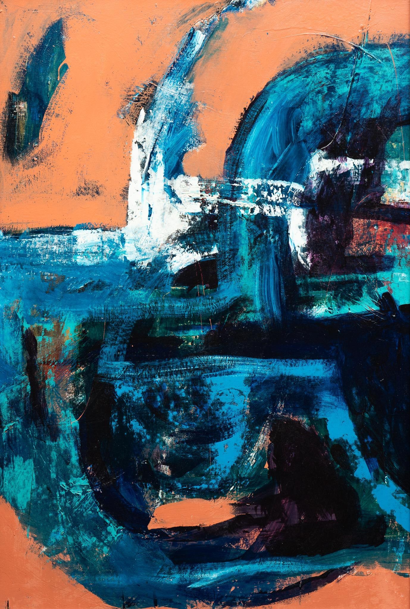 Large Abstract Oil Painting (1 of 5)