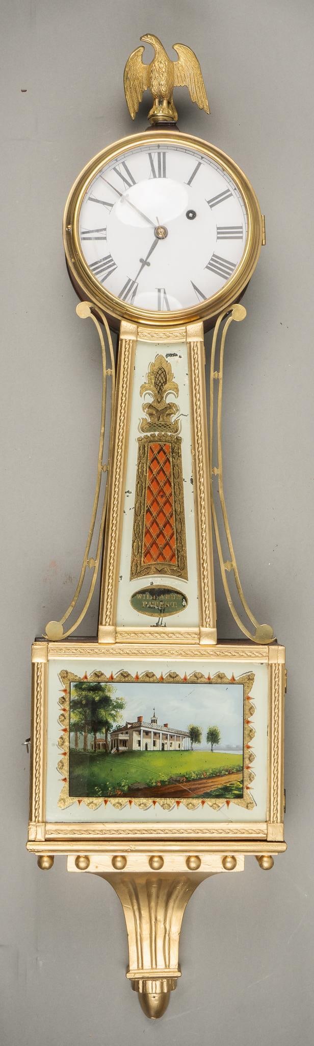 Willard's Patent Banjo Clock (1 of 8)