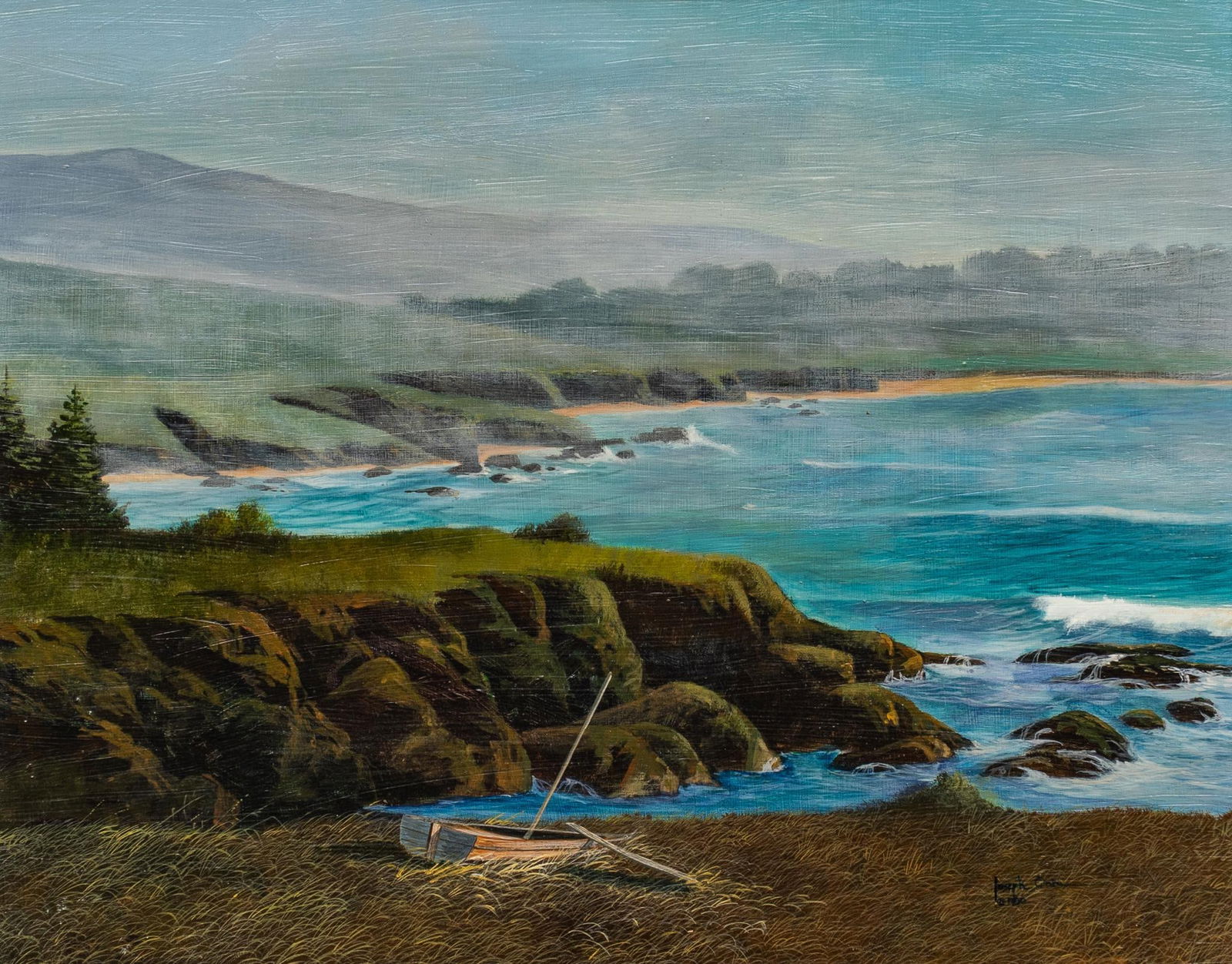 Joseph Orr, Seaside Scene, 1980 (1 of 4)