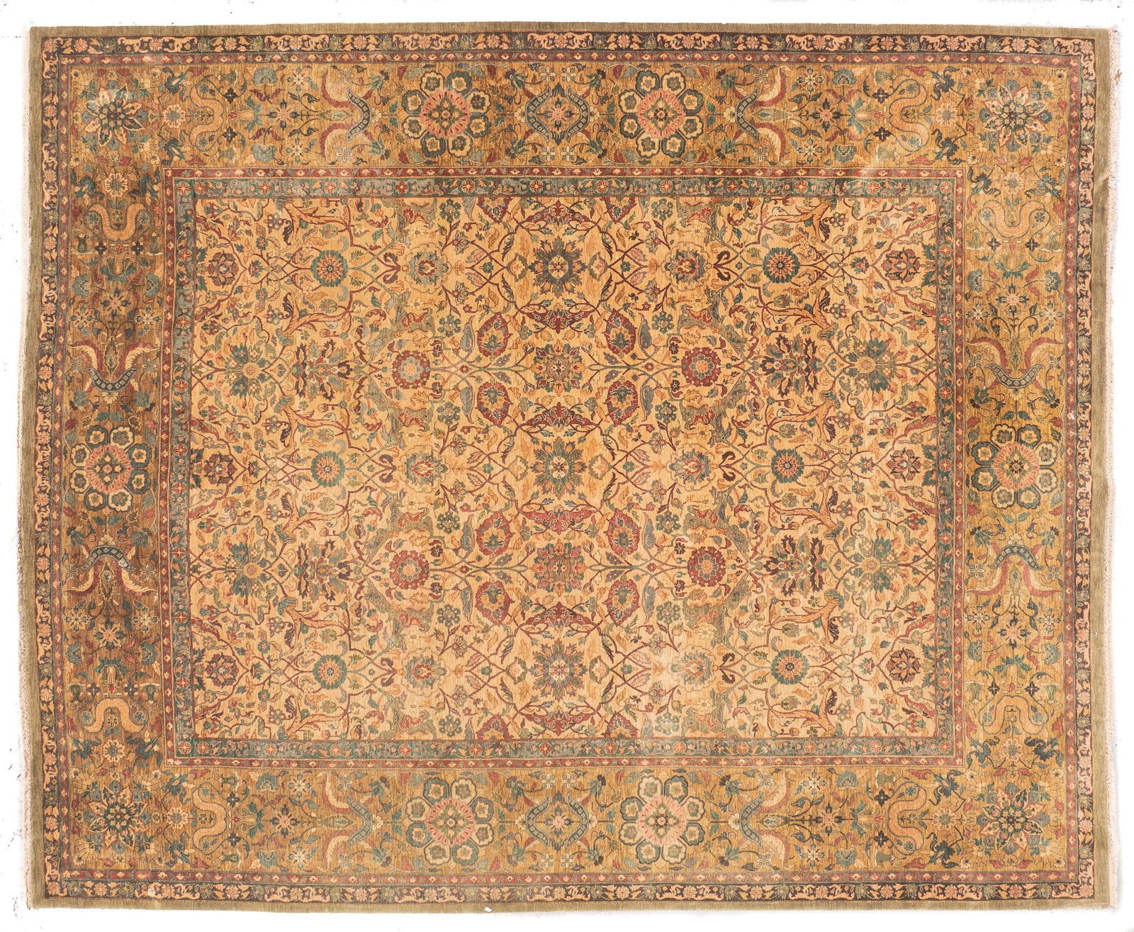 Handmade Estate Rug, 14 ft. 19 in. x 12 ft. 1 in. (1 of 3)