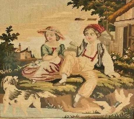 Framed Tapestry (1 of 2)