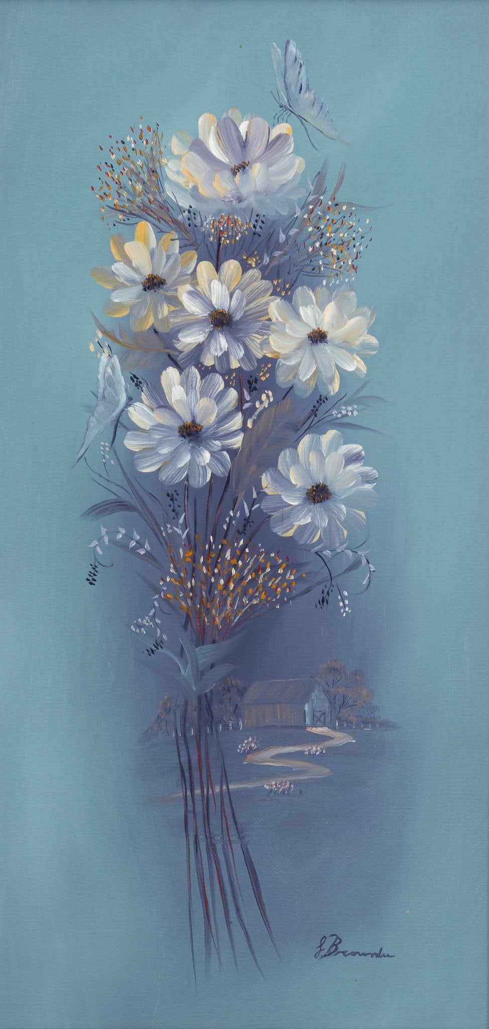 Decorative Floral Bouquet Painting (1 of 6)