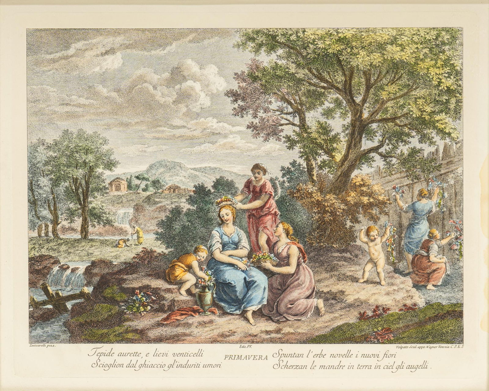 After Antonio Zuccarelli, "Primavera" (1 of 6)