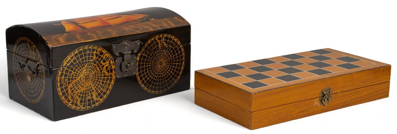 Chess Set and Decorative Trunk (1 of 11)