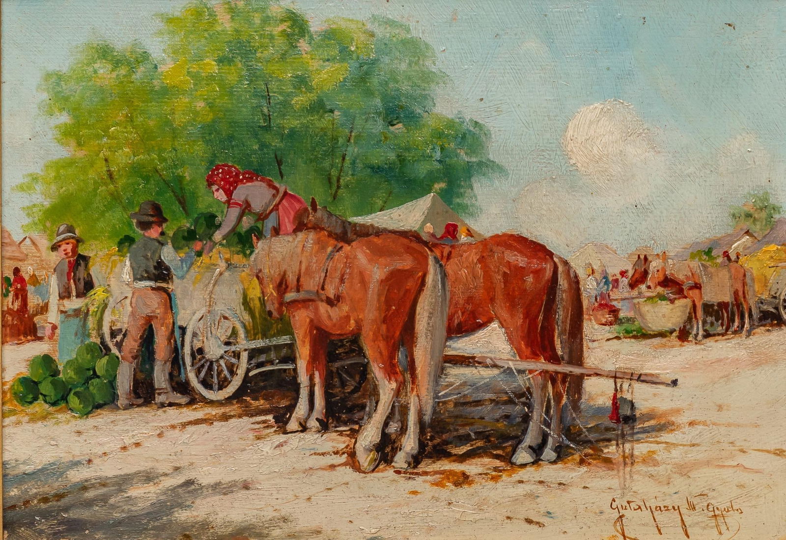 Gyula Gutahazy, Melon Vendor (1 of 8)