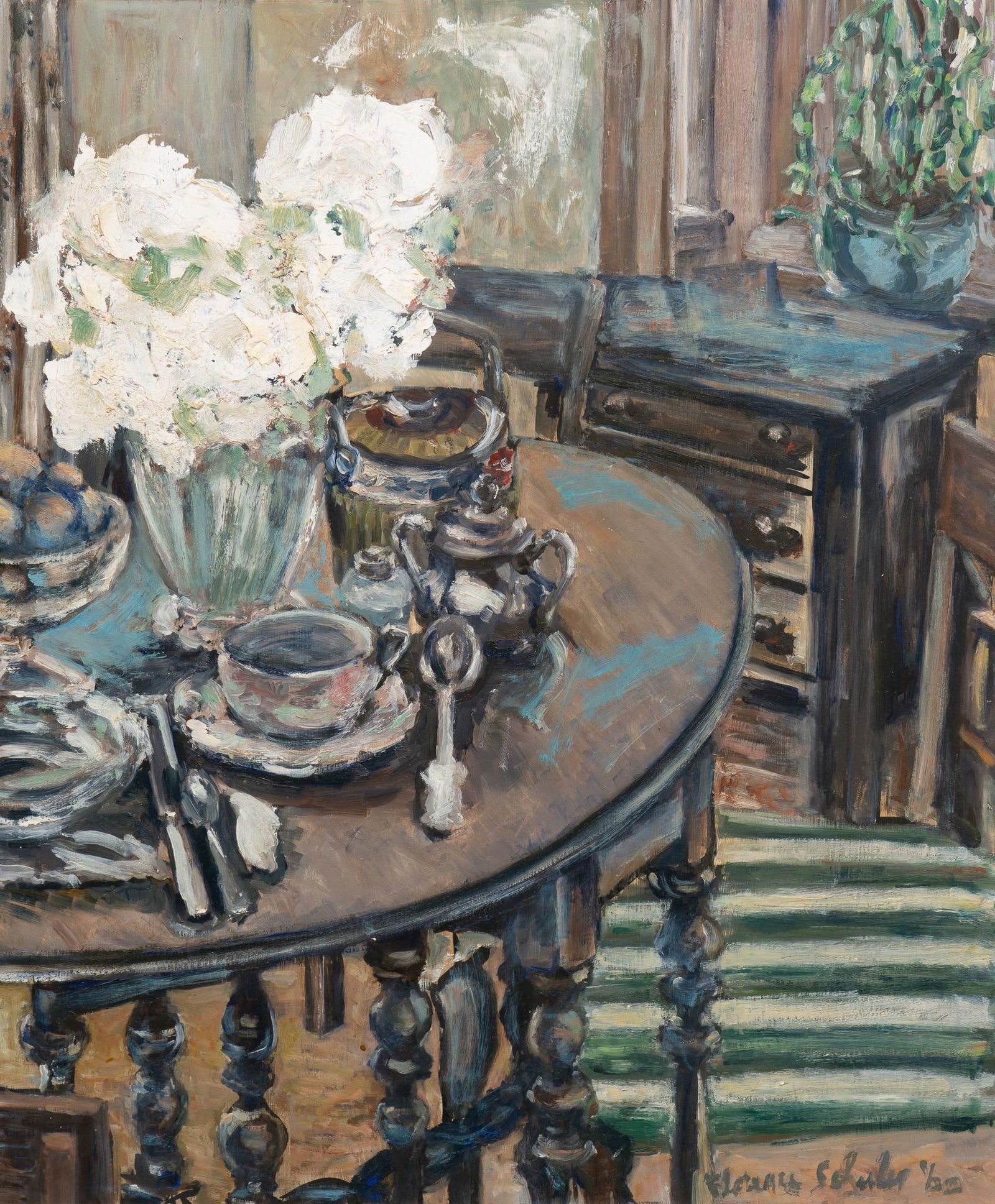 Florence Schuler, Tea Time, 1960 (1 of 5)