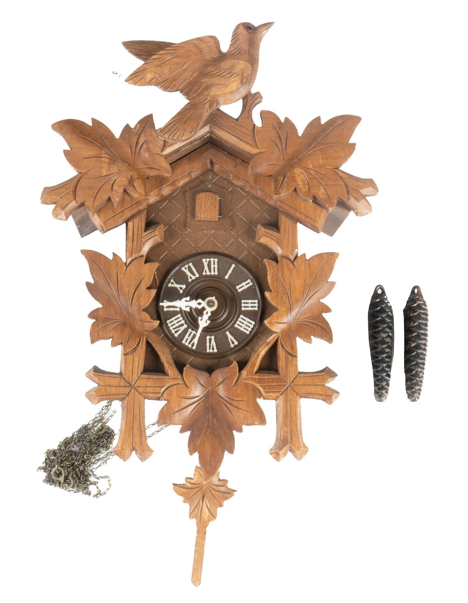 Black Forest Style Cuckoo Wall Clock (1 of 5)