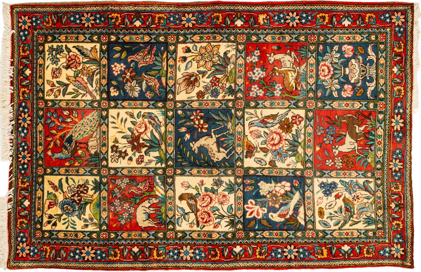 Vintage Rug, 5ft. 3 in. x 3 ft. 6 in. (1 of 3)