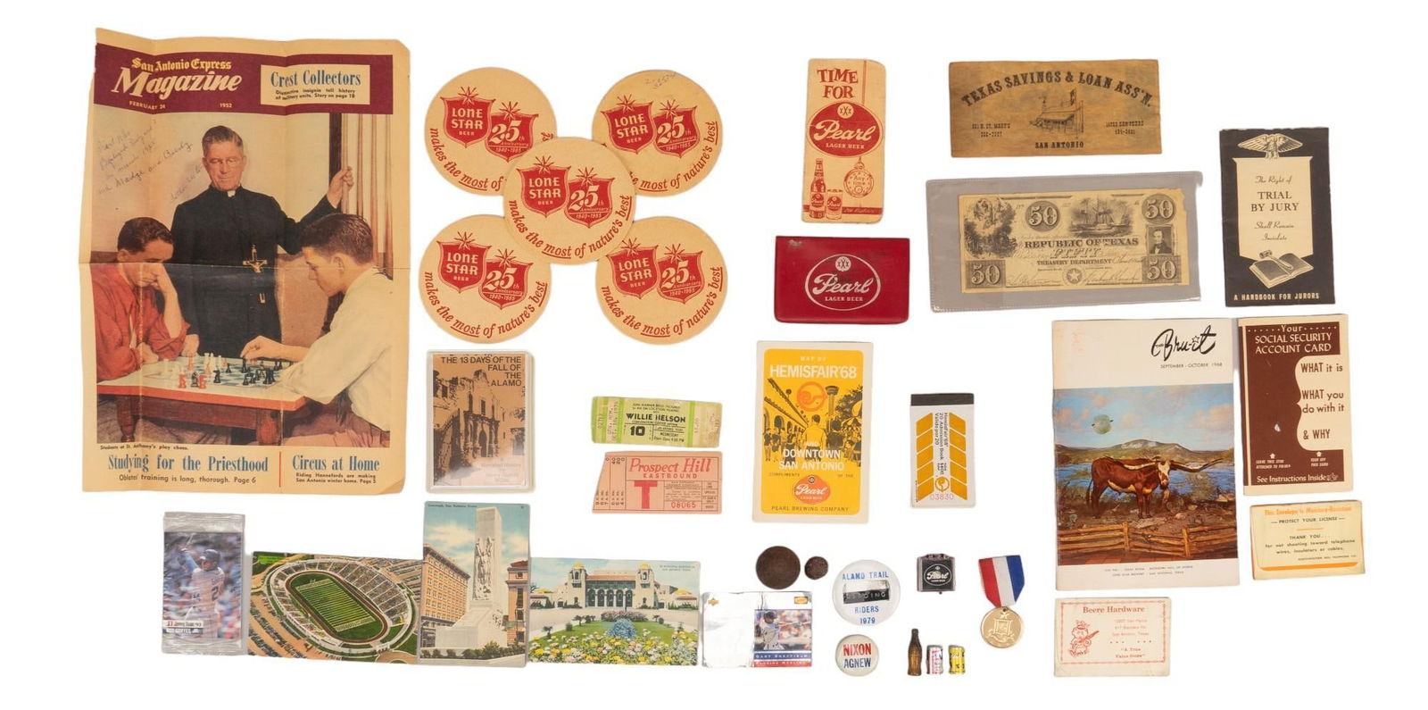 Collection of Texas Ephemera (1 of 20)