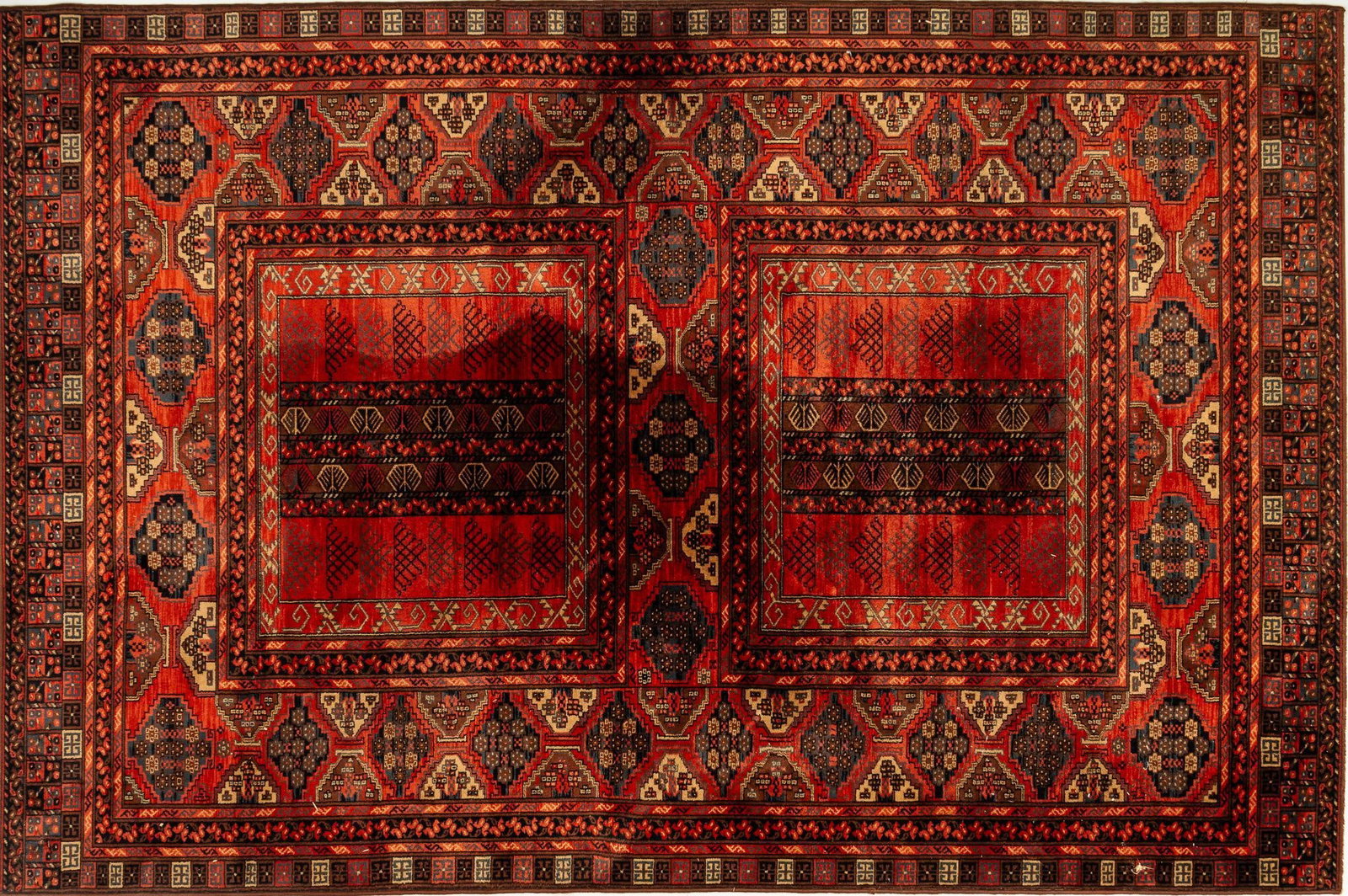 Handwoven Estate Rug, 10 ft. X 6 ft. 7 in.: Handwoven estate rug 10 ft. x 6 ft. 7 in. We happily provide seamless shipping services on everything we sell. Please email us at shipping@vogtauction.com or call 210-971-5750 for more information