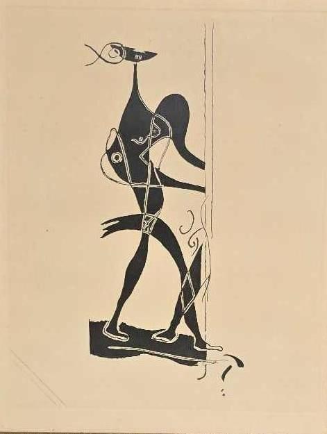 Georges Braque, Ajax Lithograph (1 of 2)