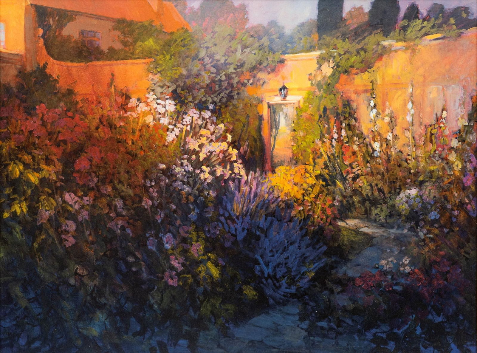 Garden Scene, Giclee (1 of 4)
