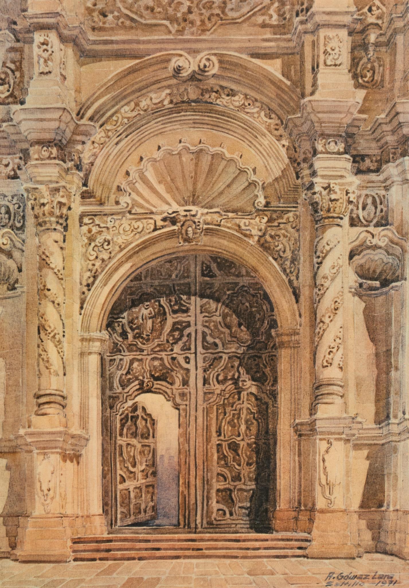 A. Gomez Lara, "Saltillo 1971" (1 of 4)