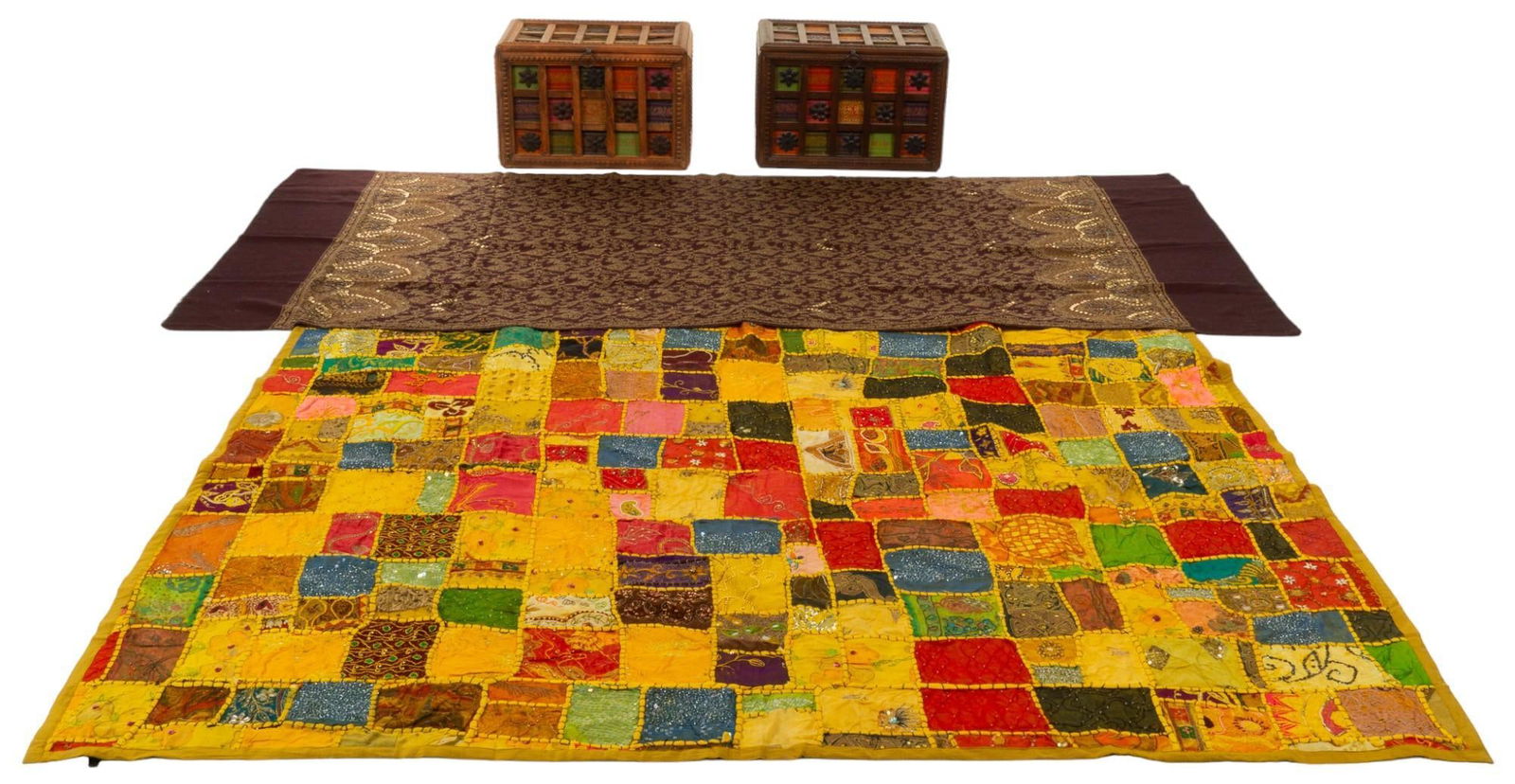 (2) Textile Chests (1 of 13)