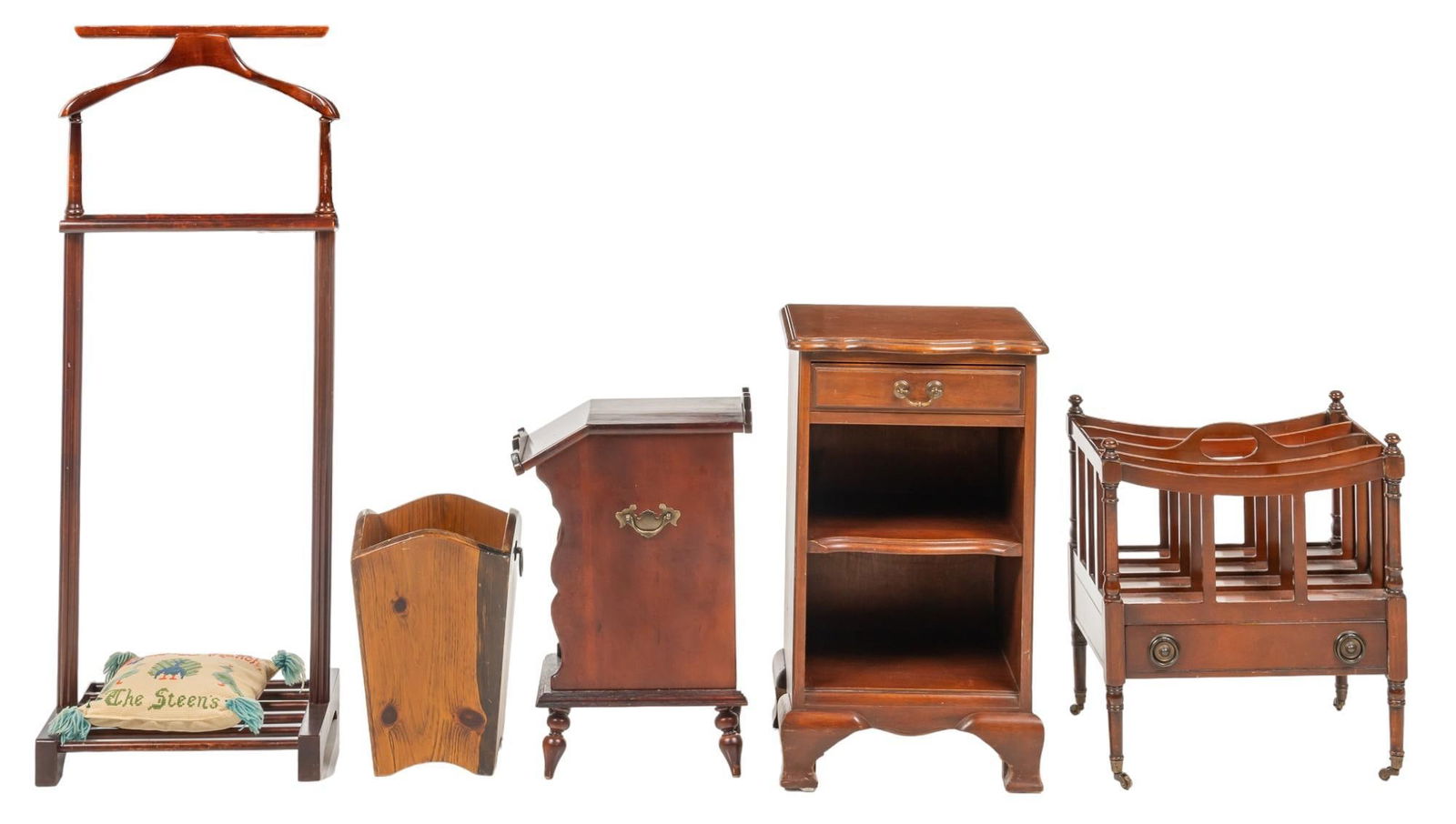 (5) Pieces of Vintage Wooden Furniture (1 of 7)