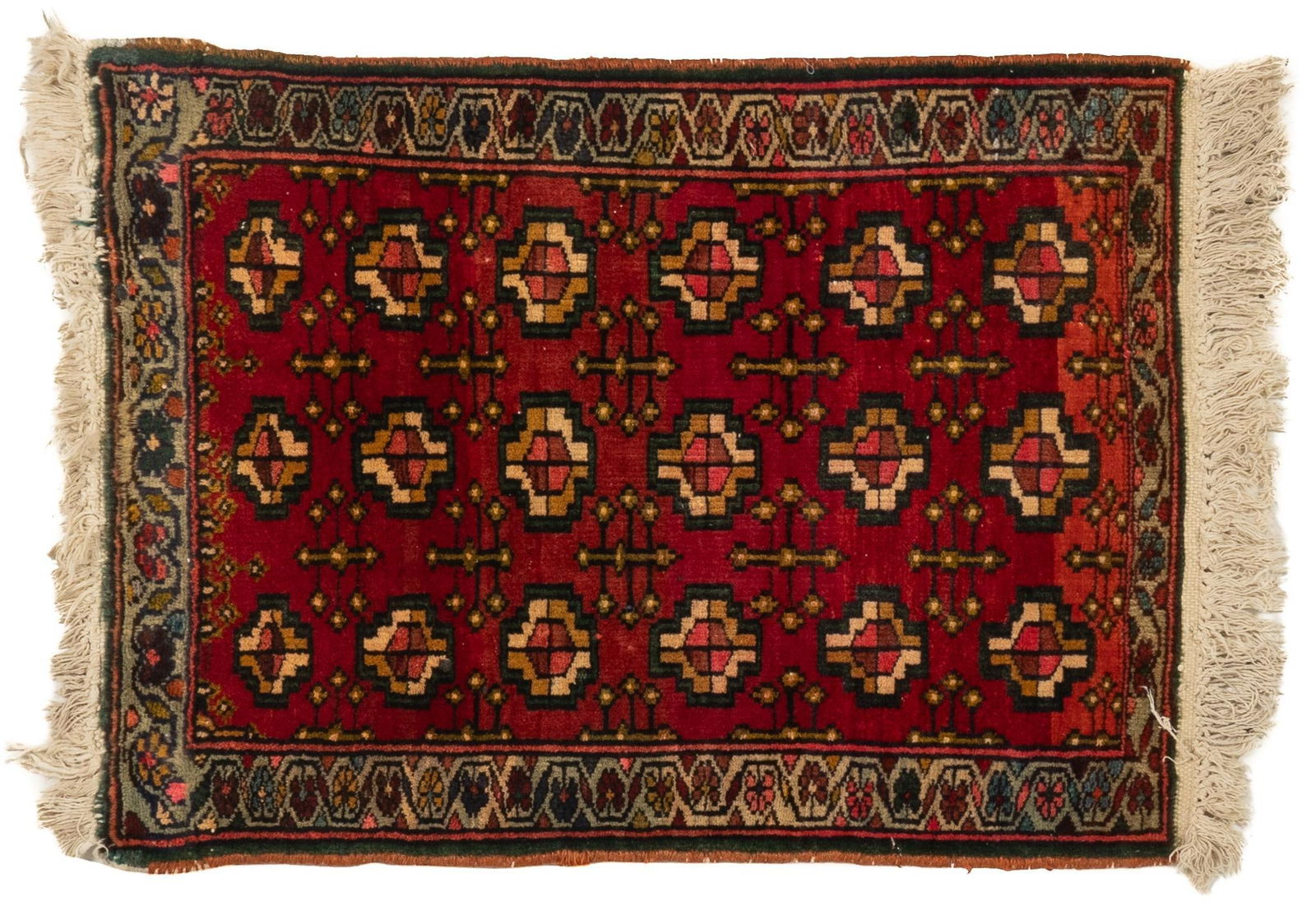 Handmade Estate Rug, 3 ft. x 2 ft. 2 in. (1 of 2)