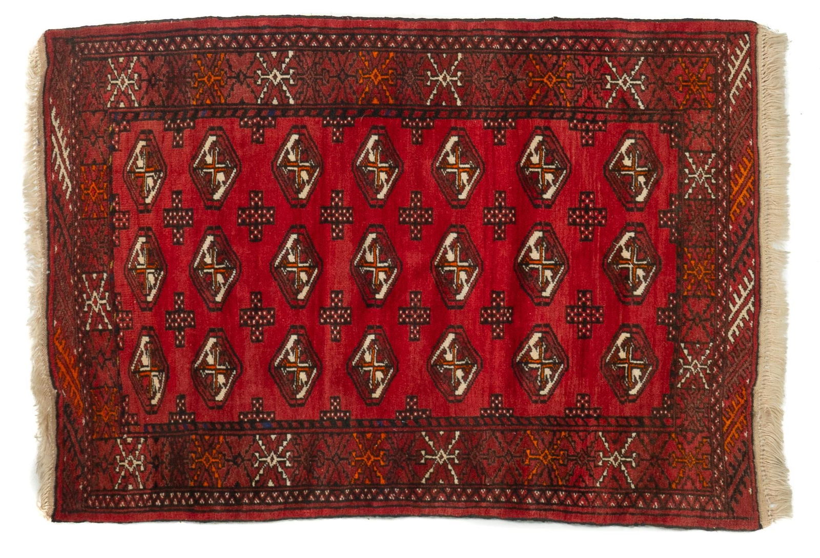 Handmade Estate Rug, 4 ft. 3 in. x 3 ft. (1 of 2)