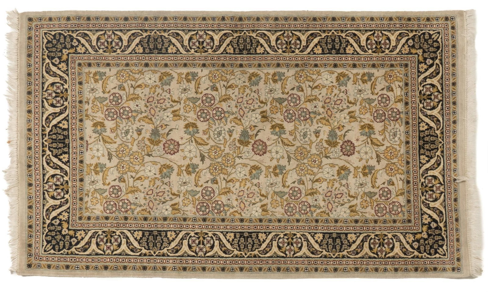 Estate Rug, 5 ft. 3 in. x 3 ft. 1: Estate rug 5 ft. 3 in. x 3 ft. 1 Shipping available for this lot through our partner 4CL; please request a shipping quote at shipping@vogtauction.com or 210-971-5750. You may also opt for a shippe