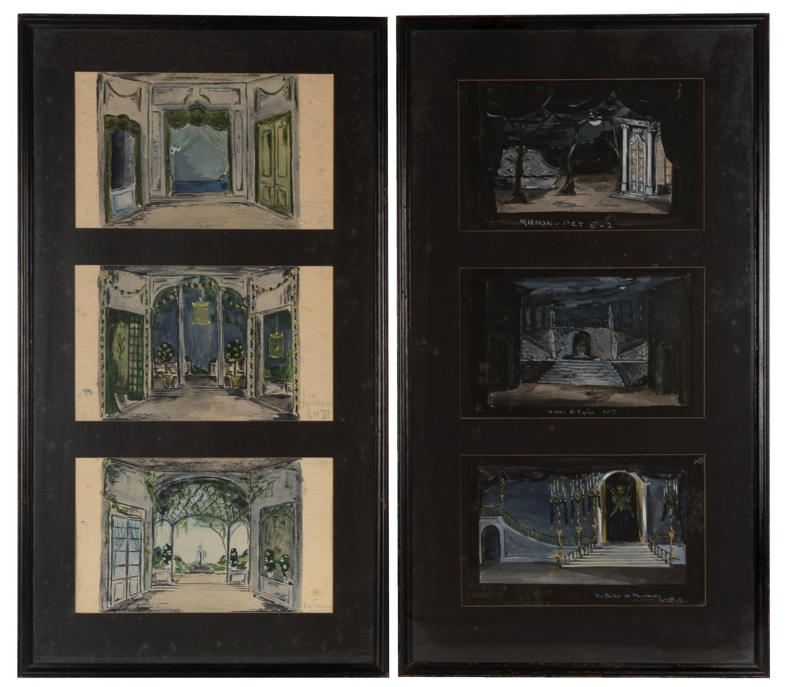 Eugene Berman, Opera Set Designs (6) (1 of 8)