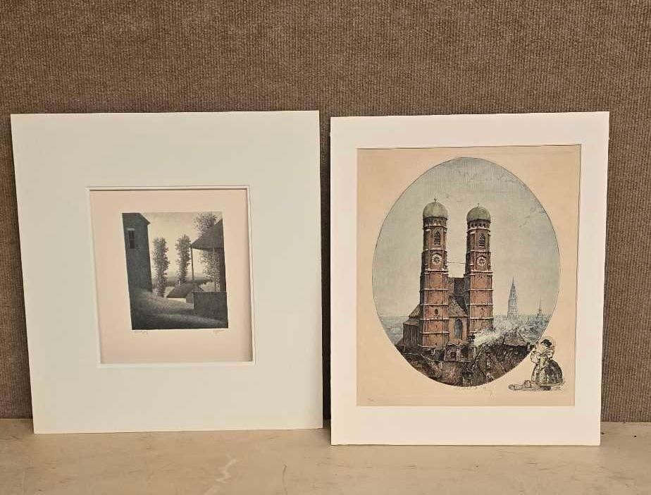 (2) European Engravings (1 of 1)