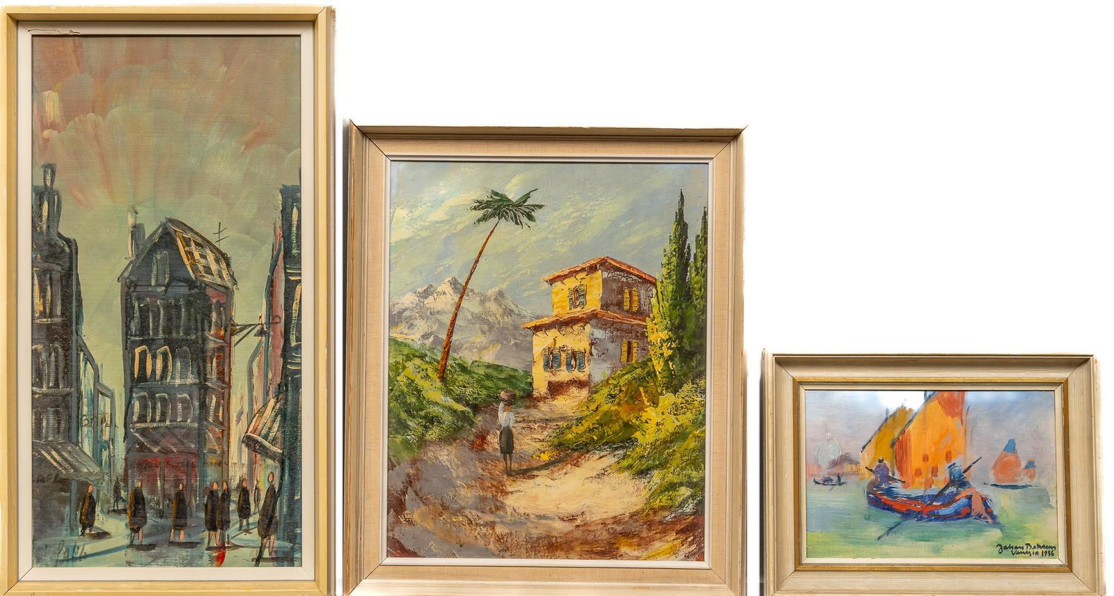 Collection of (3) Original Paintings (1 of 10)