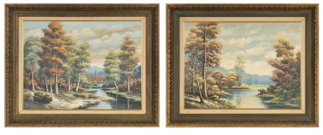 Arnold Vail, (2) Landscapes (1 of 12)