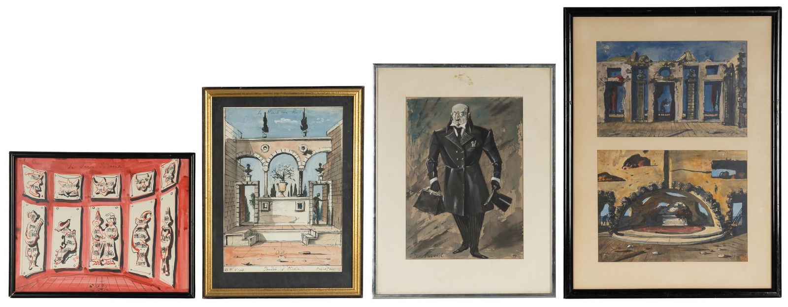 (4) Eugene Berman Artworks (1 of 20)