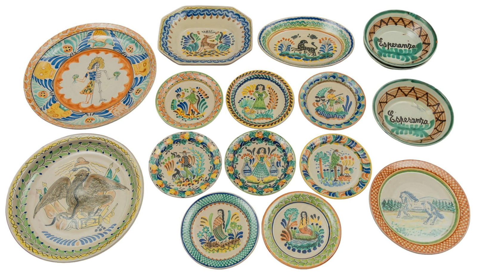 (16) Gorky Gonzales Ceramic Chargers (1 of 20)