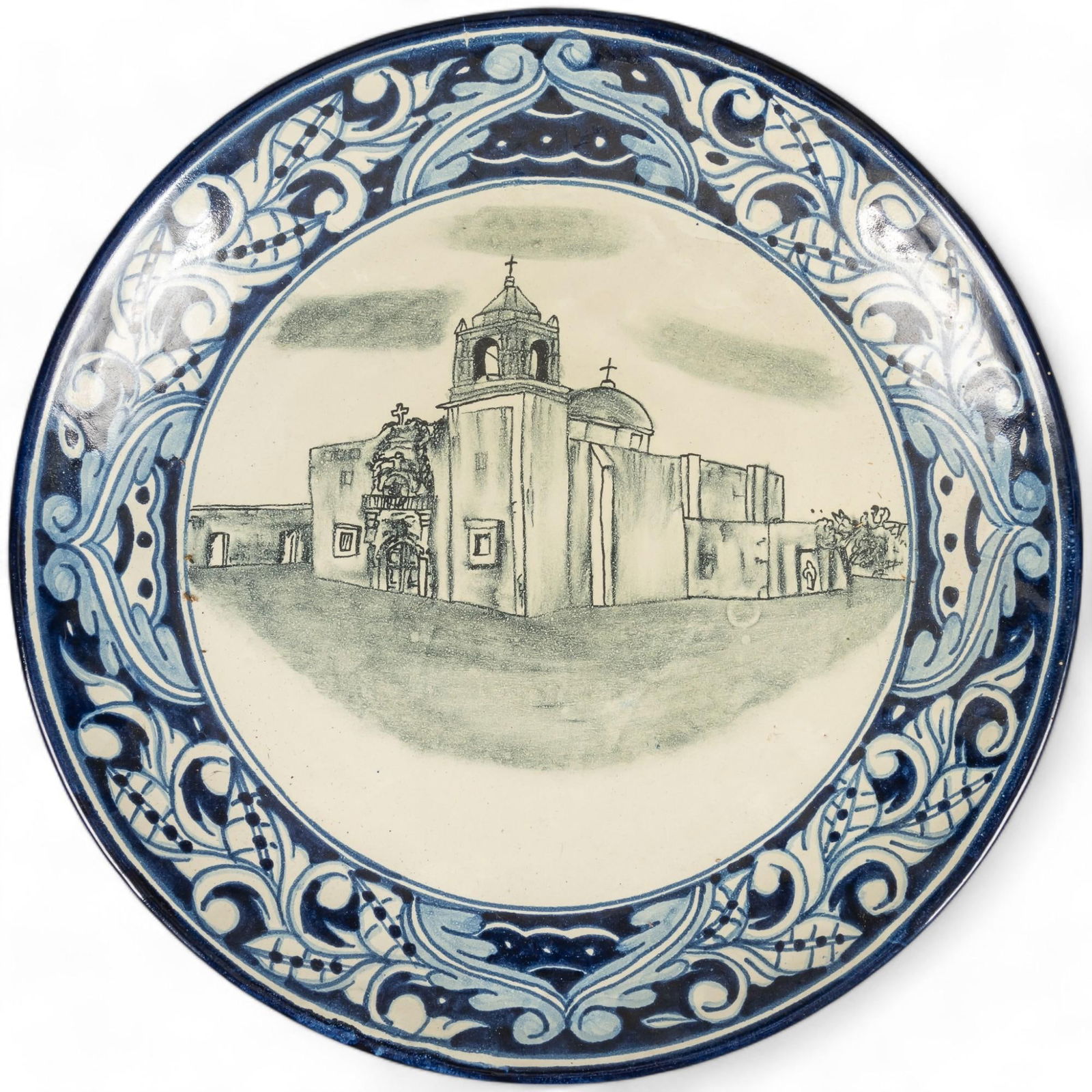 Mission San Jose Blue and White Charger (1 of 7)