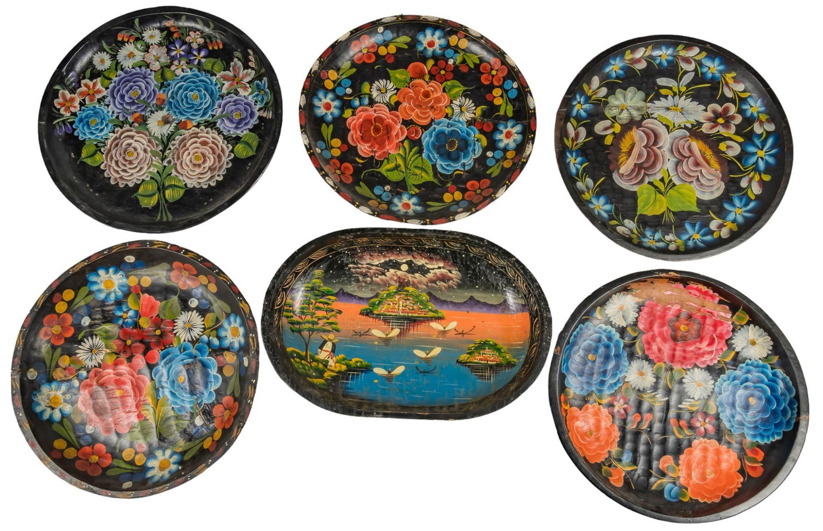 (6) Mexican Batea Chargers (1 of 10)