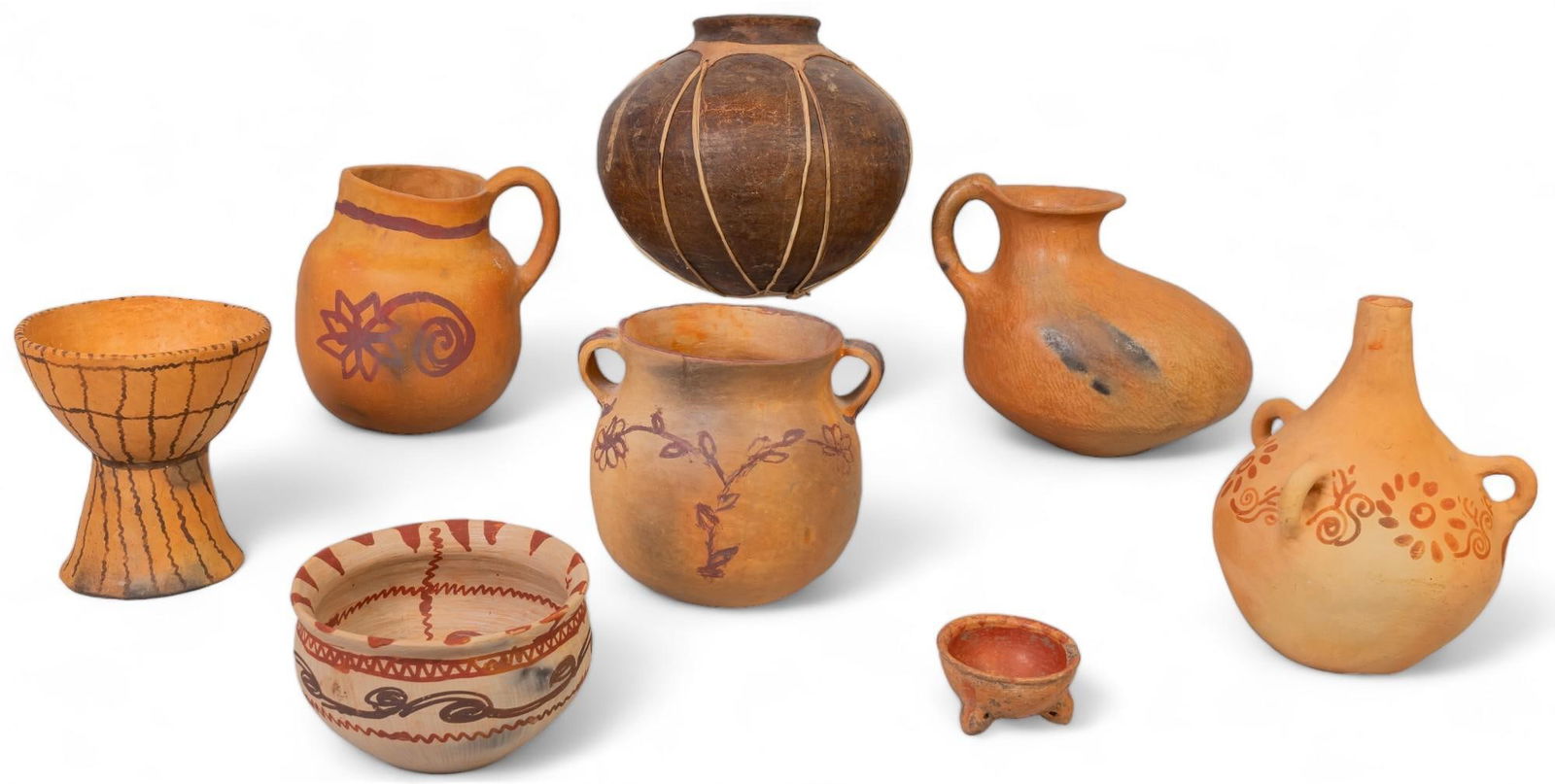 Collection of (9) Mexican Ceramics (1 of 8)