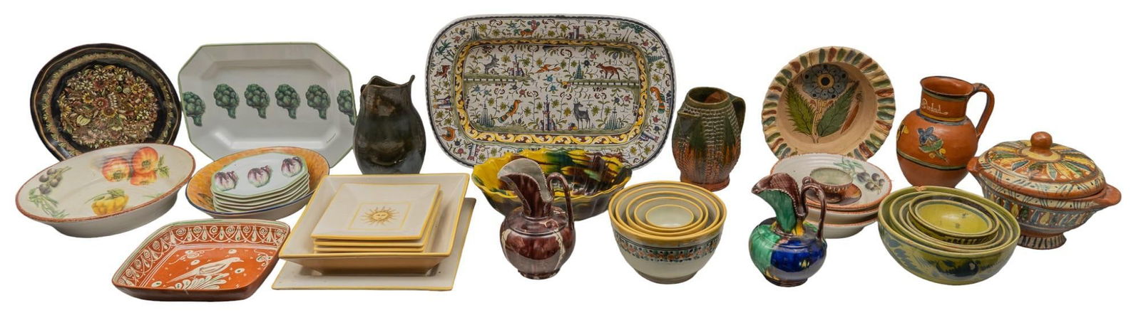 Collection of Mexican and Italian Ceramics (1 of 16)