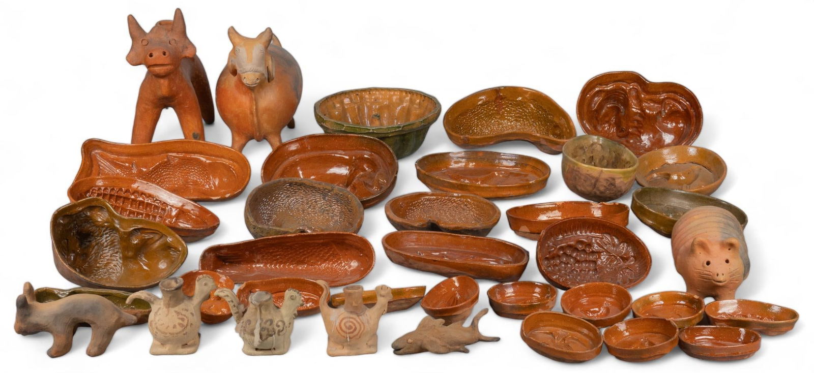 Collection of Mexican Ceramic Molds (1 of 11)