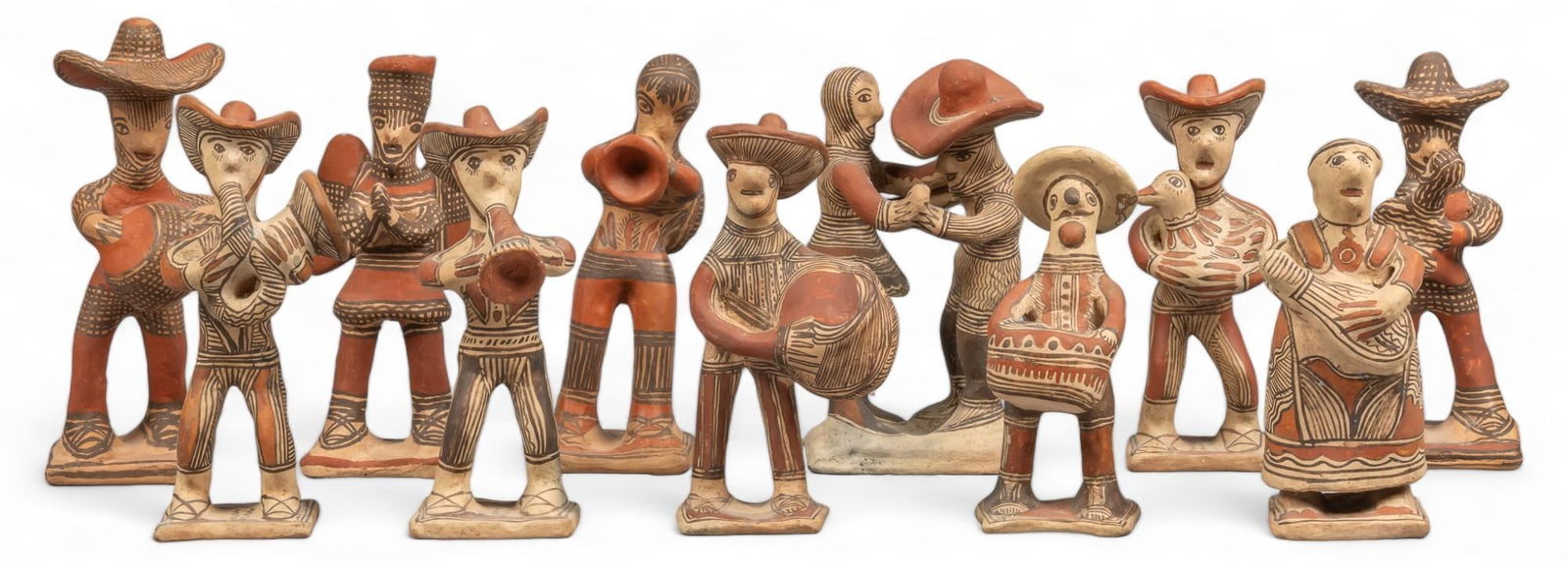 Guerrero Ceramic Band Figures (1 of 6)