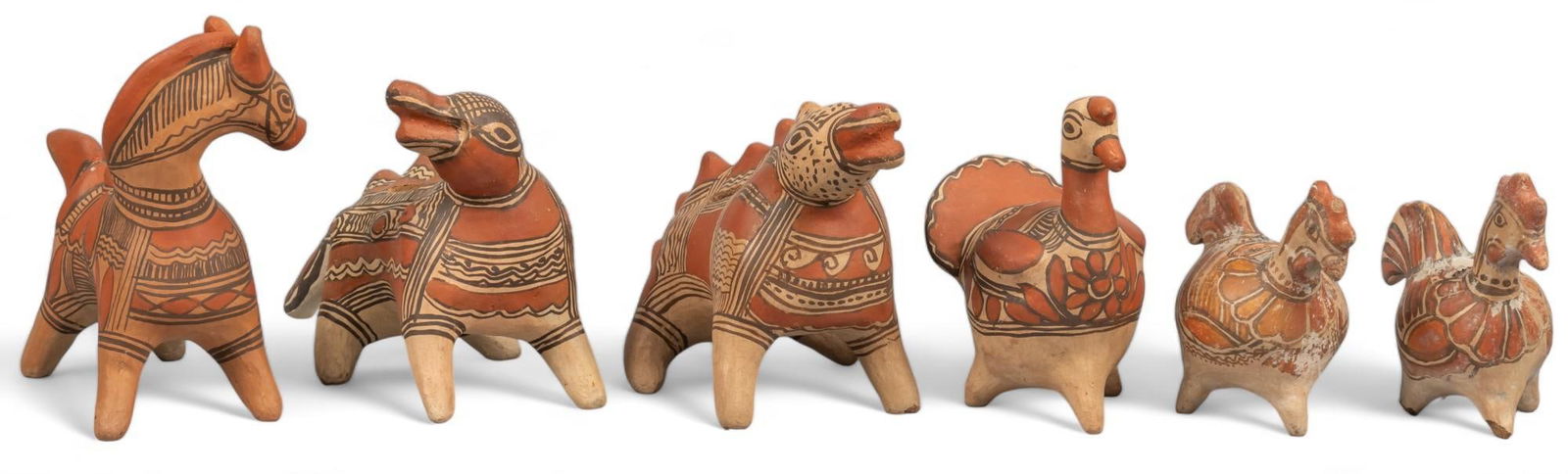 Set of (6) Guerrero Animal Piggy Banks (1 of 8)